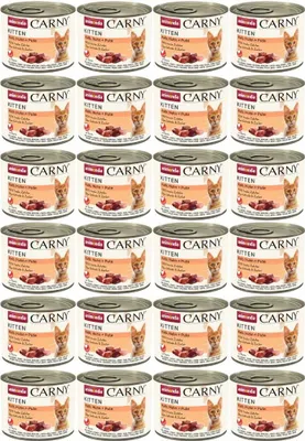 Image de ANIMONDA CARNY Kitten en boîte - veau + poulet + dinde 200g