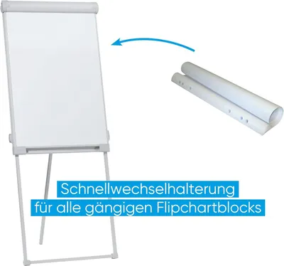 Imagen del producto de Soporte trípode para rotafolio FC43 (pizarra para escribir)