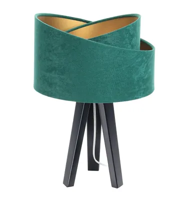 Zdjęcie produktu dla Lampa stołowa GEMSTONE zielona/złota/czarna