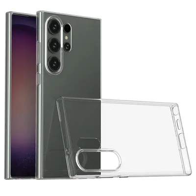 Immagine prodotto di Per Samsung Galaxy S24 Ultra Silicone protettivo trasparente Custodia del telefono cellulare Cover Case TPU sottile