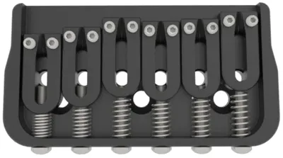Produktbild von Hipshot 41065B Black Gitarrenbrücke