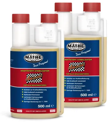 Produktbild von MATHÉ Classic Kraftstoff-Stabilisator 2 x 500 ml