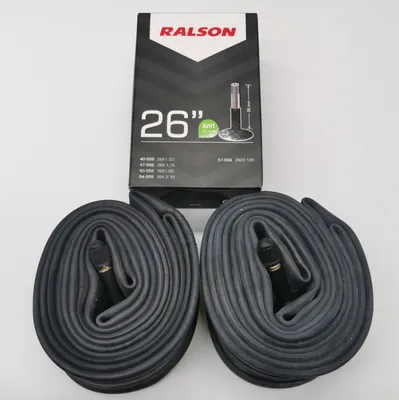 Produktbild von Ralson 2x Schlauch 26 Zoll | AV Ventil | 26 x 1.5/2.125 | 40/57-559 Fahrrad Schläuche MTB