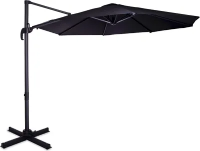 Produktbild von Vonroc Premium Sonnenschirm Ampelschirm Balkon - Neigbar, Rund, 300X