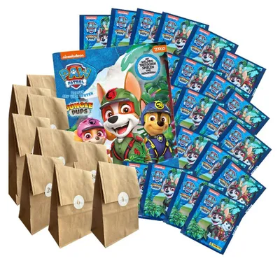 Produktbild von Paw Patrol - Jungle Pups - Sticker-Adventskalender - 24 Überraschungen