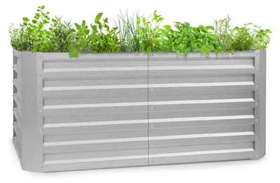 Obrázek produktu pro Blumfeldt High Grow Straight vyvýšený záhon 120x60x60 cm 432 l ocel