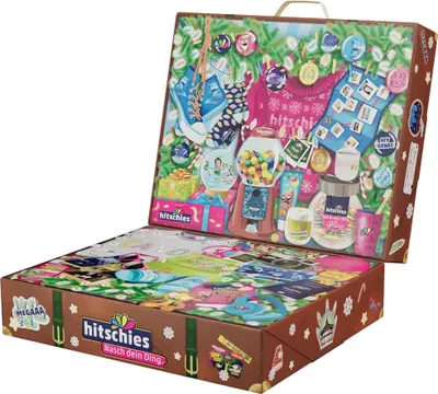 Produktbild von Hitschies Around the World Adventskalender 2025 – 25 Türchen