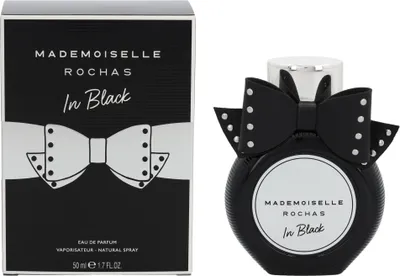 Produktbild von Rochas Mademoiselle In Black, Frauen, 50 ml, Bergamotte, Brombeeren, Tee, Leder, Rose, Ambrox, Laubmoose, Vanille, Spray