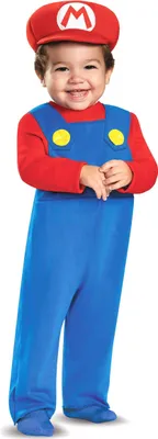 Produktbild von Super Mario™ Kostüm für Kleinkinder 12 bis 18 Monate (72-81 cm)