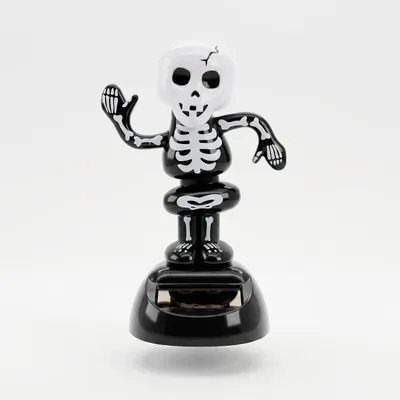 Productafbeelding van Speelfiguur op zonne-energie - Dansende - Wipende op zonne-energie werkende figuur als decoratie - Dashboard - Vensterbank
