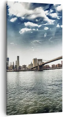 Produktbild von Bild auf Leinwand - Leinwandbild - Amerika wohnung architektur gebäude - 55x100cm - Wand Bild - Wanddeko - Leinwanddruck - Bilder - Kunstdruck - Leinwand bilder - Wandkunst - PA55x100-2430