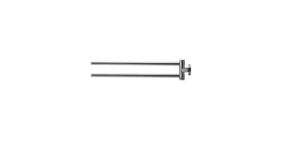 Produktbild von Handtuchhalter D-CODE 2-armig, beweglich chrom chrom
