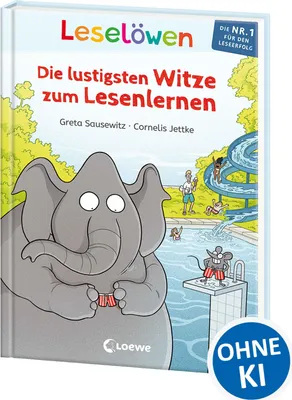 Produktbild von Leselöwen - Die lustigsten Witze zum Lesenlernen