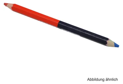 Image de Bleispitz Duo-Marker (12 Stk., Mine rot/blau, sechseckig, 175 mm) 1171