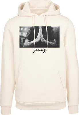 Produktbild von Mister Tee Hoody - PRAY sand beige - XL