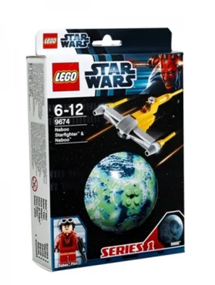 Produktbild von Lego 9674 Naboo Starfighter & Naboo Star Wars
