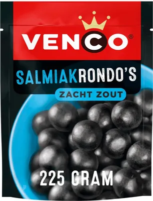 Produktbild von Venco Salmiak Rondos Standbeutel (10x 235gr)