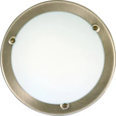 Produktbild von Rabalux 5203 Deckenleuchte 1 Spot Ufo, E27, bronze-silber-weiß, rund, Standard, ø285mm