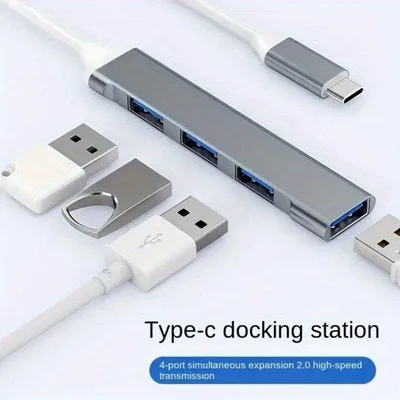 Image de Station d'accueil USB-C : conversion en hub informatique