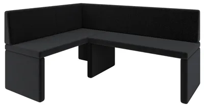 Image de Banc d'angle AKIKO Corner Bench 142x196 gauche - Ensemble de banc d'angle pour votre salle à manger, cuisine moderne, coin salon, coin repas. Parfait pour la cuisine, le bureau et la réception. Fabrication solide et robuste. Easy Care