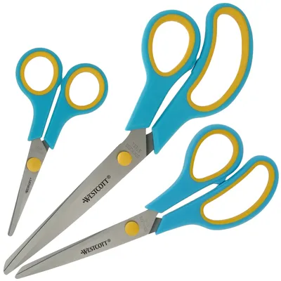 Produktbild von WESTCOTT N-90028 00 WESTCOTT Papierscheren-Set Easy Grip