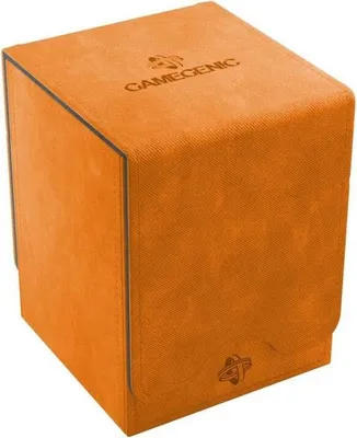 Produktbild von Squire 100+ Convertible Orange Kartenbox für doppelte Kartenhüllen