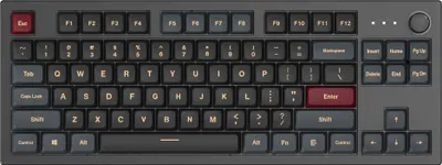 Zdjęcie produktu dla Montech MKey TKL Darkness Klawiatura Gamingowa Gateron G Pro 2.0 Yellow US