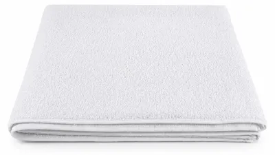 Produktbild von Badetuch 90x150 weiß Baumwolle Badehandtuch
