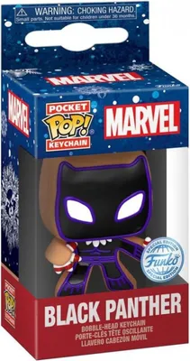 Produktbild von Marvel - Black Panther Special Edition - Schlüsselanhänger Funko Pocket POP! Keychain