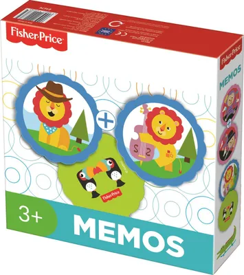 Zdjęcie produktu dla TREFL Pexeso Zwierzęta Fisher-Price