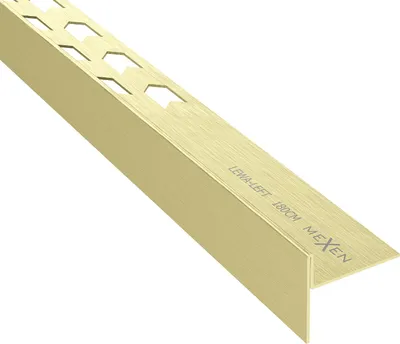 Zdjęcie produktu dla Mexen Line-B listwa spadkowa podłogowa 180 cm lewa, złota szczotkowana - 185501180L