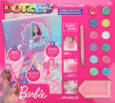 Produktbild von Diamond Dotz DOTZIES Barbie Activity Set, ab 3 Jahren