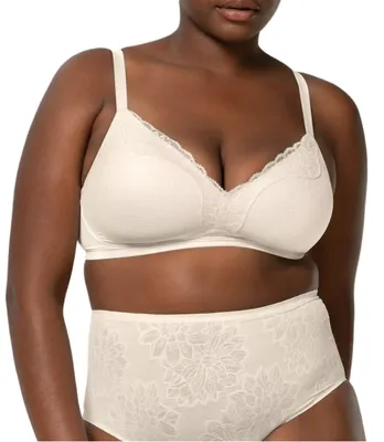 Produktbild von Triumph Fit Smart, Sport, Cremefarben, Wirefree, Muster, Chrysantheme, Weiblich