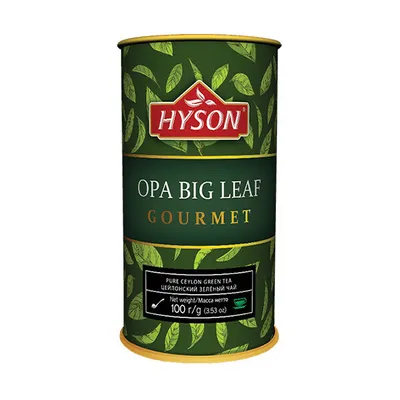 Produktbild von HYSON OPA Big Leaf Green 100g (loser grüner Tee)