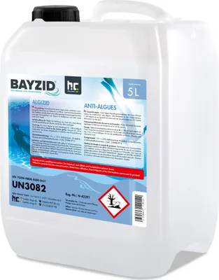 Produktbild von 1x5 L BAYZID® Algizid Poolpflegemittel gegen Algen für einen sauberen Pool