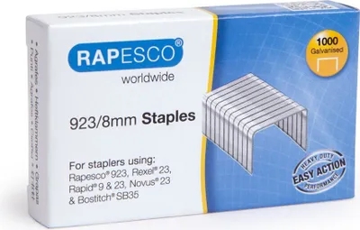 Image de Vergewaltigung - Staples 923/8 (23 Type) Veri 1000st | Box ein 1000 Stück