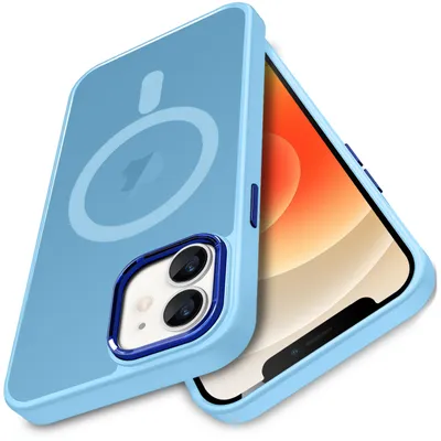Produktbild von Hülle für iPhone 12 | 12 Pro mit MagSafe, mattes Case + 9H-Displayschutzfolie