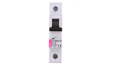Immagine prodotto di Interruttore 1P C 6A 10kA AC ETIMAT10 002131712