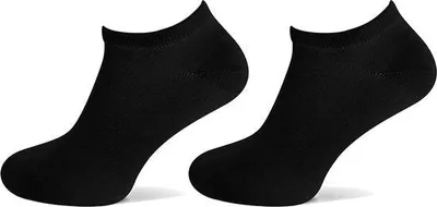 Produktbild von Basset 2 Paar Trainersocken Bambus - Weiche Bambus-Socken für Frauen und Männer - 38 - Schwarz
