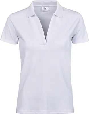 Obrázok produktu pre Tee Jays Women´s Luxury Stretch V-Neck Polo