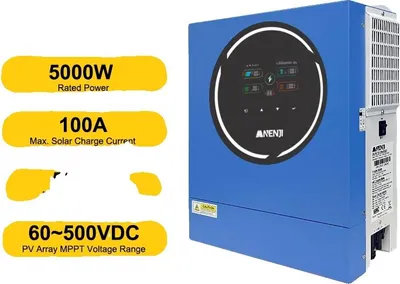 Obrázek produktu pro Solární střídač, duální výstup, vestavěné monitorování WiFi, ANI-5KW-48V-WIFI, 220-240V, 48V