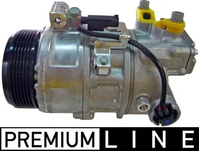 Produktbild von MAHLE ACP 95 000P 5SE12C Klimaanlage Klimakompressor PAG 46 R134a für BMW 3 Touring (E91) 3 Limousine (E90) 1 Schrägheck (E87)