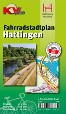 Produktbild von Hattingen - Fahrradstadtplan