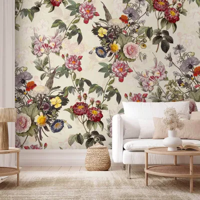 Produktbild von Vlies Fototapete - Sunny Meadow 400x280 cm Blumen b-B-0625-a-a
