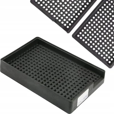 Immagine prodotto di Rosfix Vassoio Porta Viti ESD – Antistatico, 273 Fori | Materiale: Plastica Antistatica, Diametro Vite 2-2,5 mm