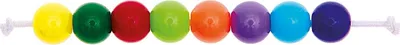 Produktbild von Kunststoffperlen rainbow classic Mix