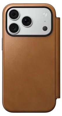 Productafbeelding van Nomad Modern Camino, lederen telefoonhoesje voor de iPhone 18 Pro, kleur: bruin (tan)