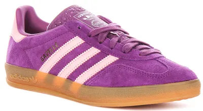 Produktbild von Adidas Gazelle Indoor In Purple For Youth – 5.5 UK - 38 2/3 EU - 6 US / Purple