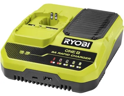 Image de Chargeur rapide 18V ONE+ RYOBI RC18180 recharge batterie 8Ah en 1h, sans batterie