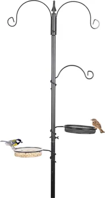Image de Mangeoire Duvo+ pour oiseaux de jardin, noire